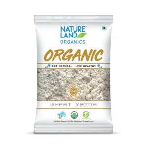 Natureland Organic Wheat Maida 500 Gm