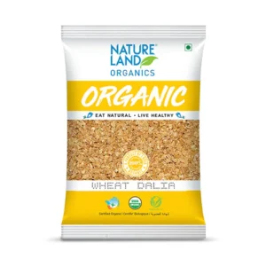 Natureland Organic Wheat Dalia (Porridge) 500 Gm