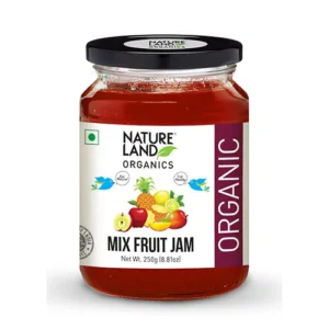 Natureland Organic Mix Fruit Jam 250 Gm