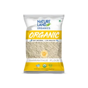 Natureland Organic Amaranthus Flour (Rajgira Atta) 500 Gm