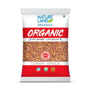 Natureland Organics Chana Dal Whole 500 Gm