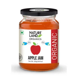 Natureland Organic Apple Jam 250 Gm