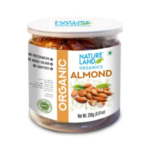 Natureland Organic Almonds 250 Gm