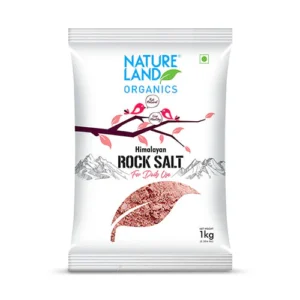 Natureland Organic Himalayan Pink Rock Salt 1 Kg