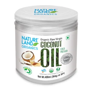 Natureland Organic Coconut Oil 400 Ml