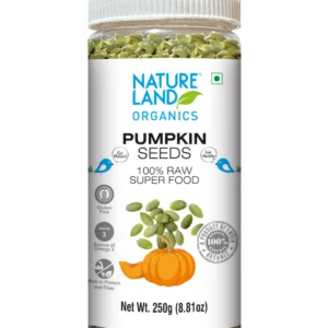 Natureland Organic Edible Pumpkin Seeds (Raw) 250 Gms