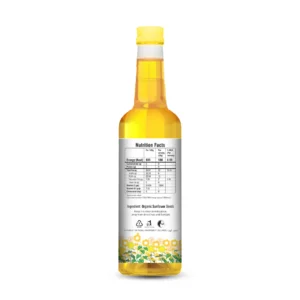 Natureland Organic Wood Cold Pressed Sunflower Oil 1 Ltr